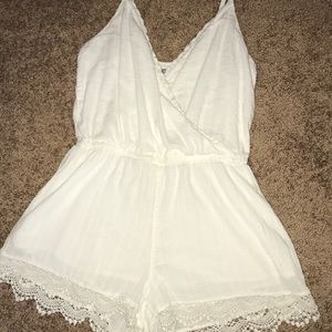 Aerie White Romper
